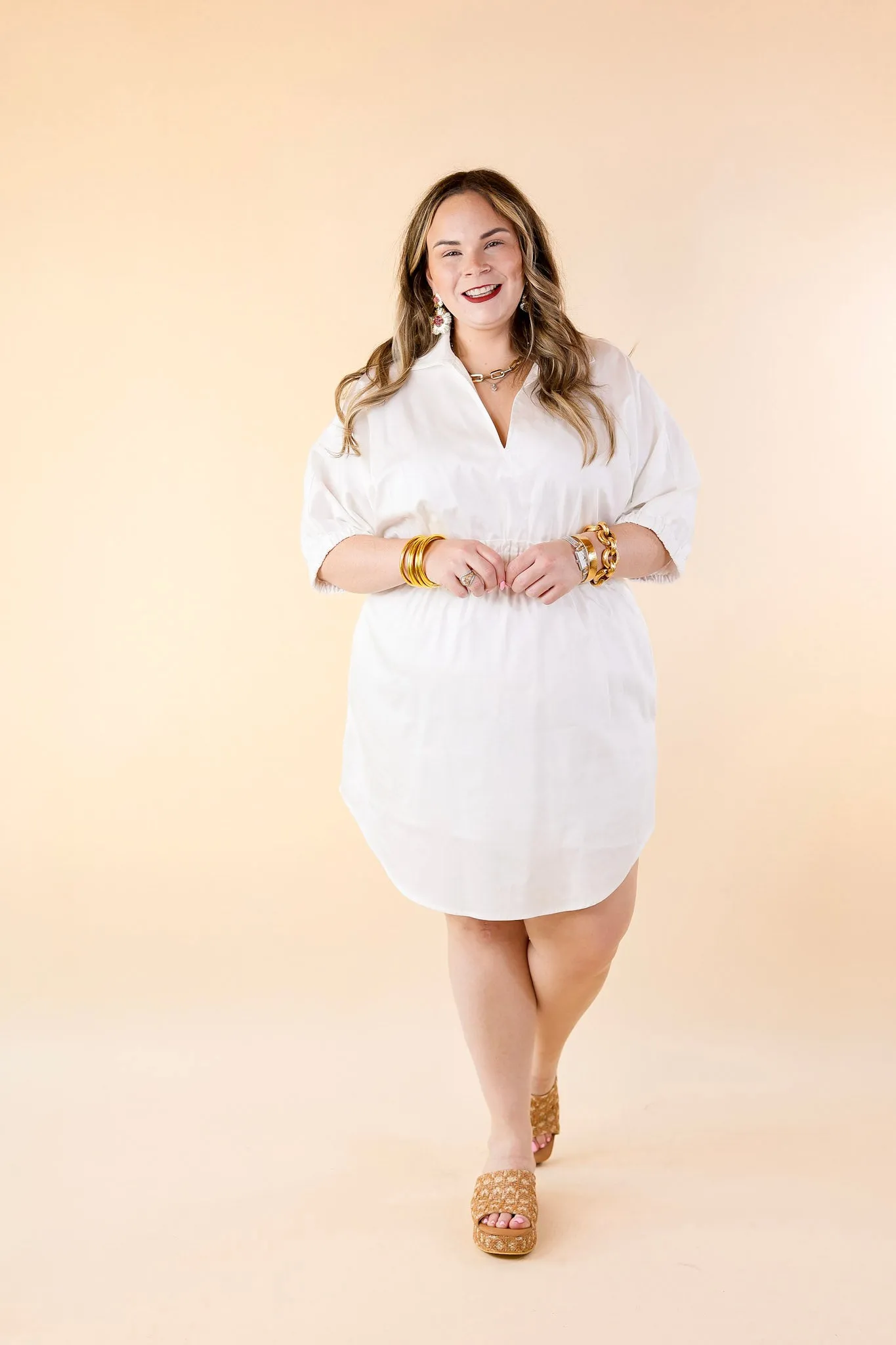 Emily McCarthy | Palmer Dress in White