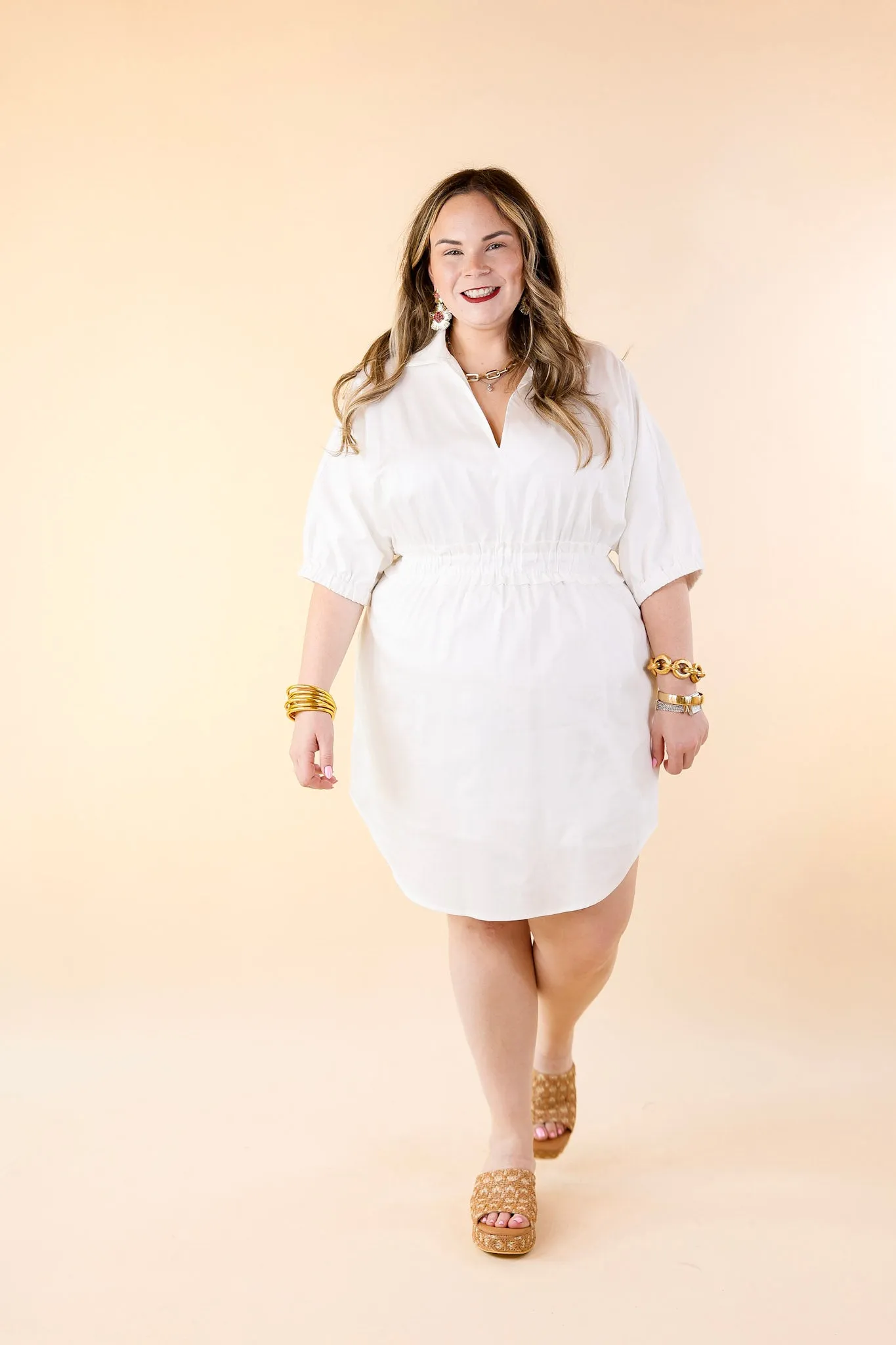 Emily McCarthy | Palmer Dress in White