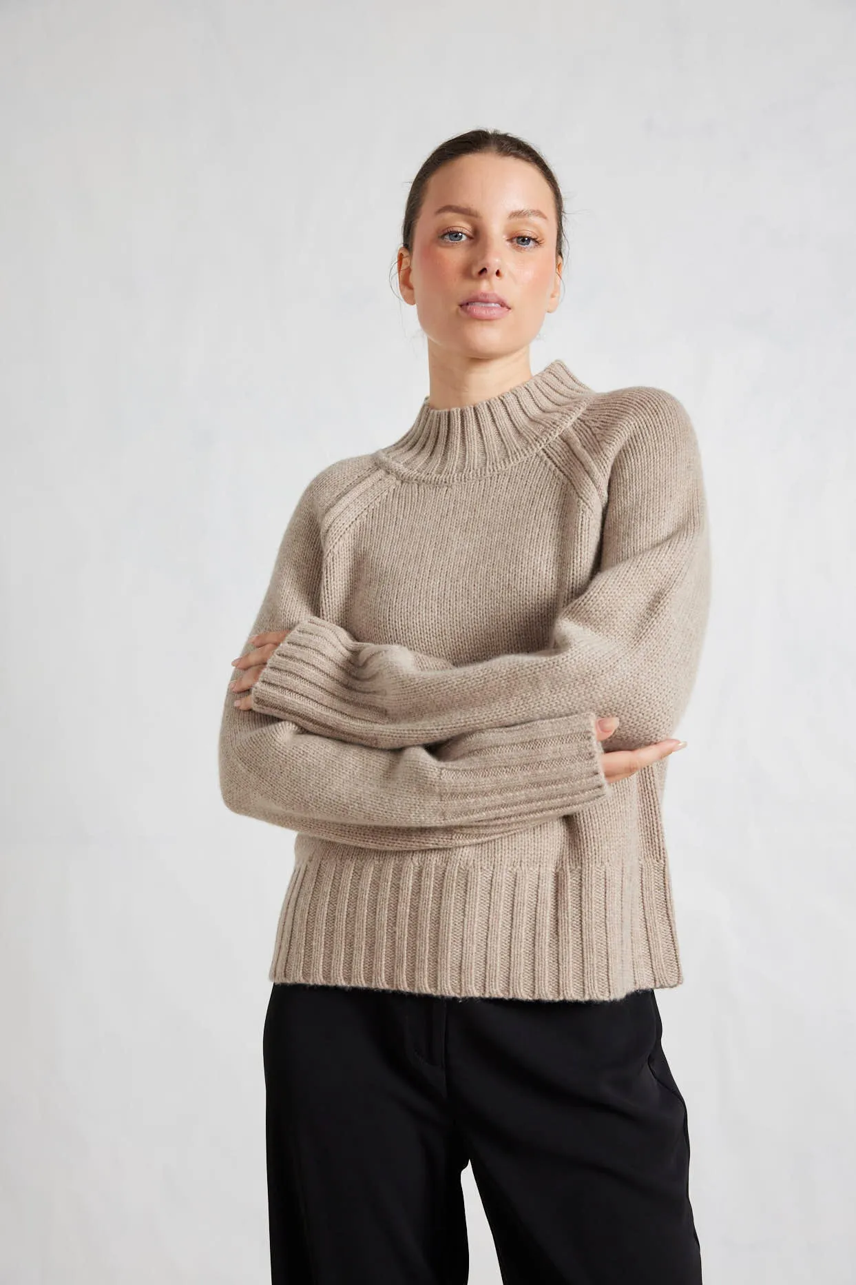 Emily Sweater in Mojave