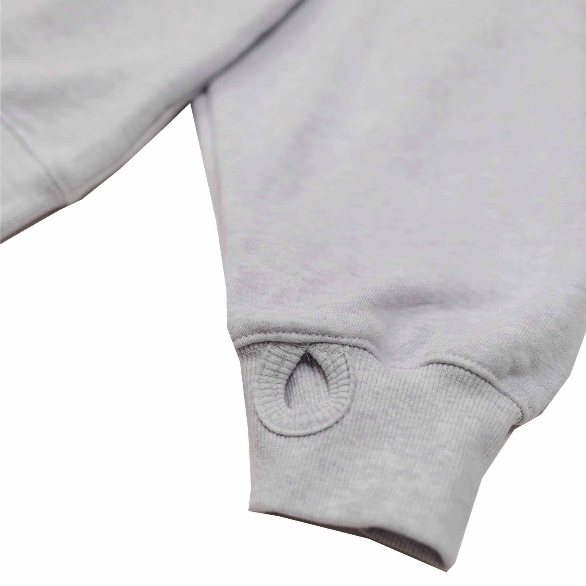 Estudio Niksen Signature Thumb Hoodie (Light Grey)