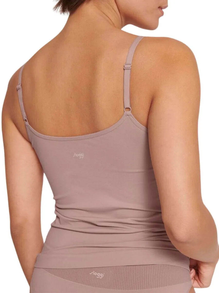 EVER Infused Aloe Camisole - Foggy Mauve