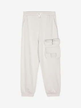 Fendi Boys Caro Joggers in Ivory