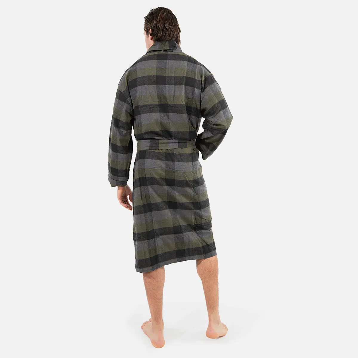 Flannel Shawl Robe