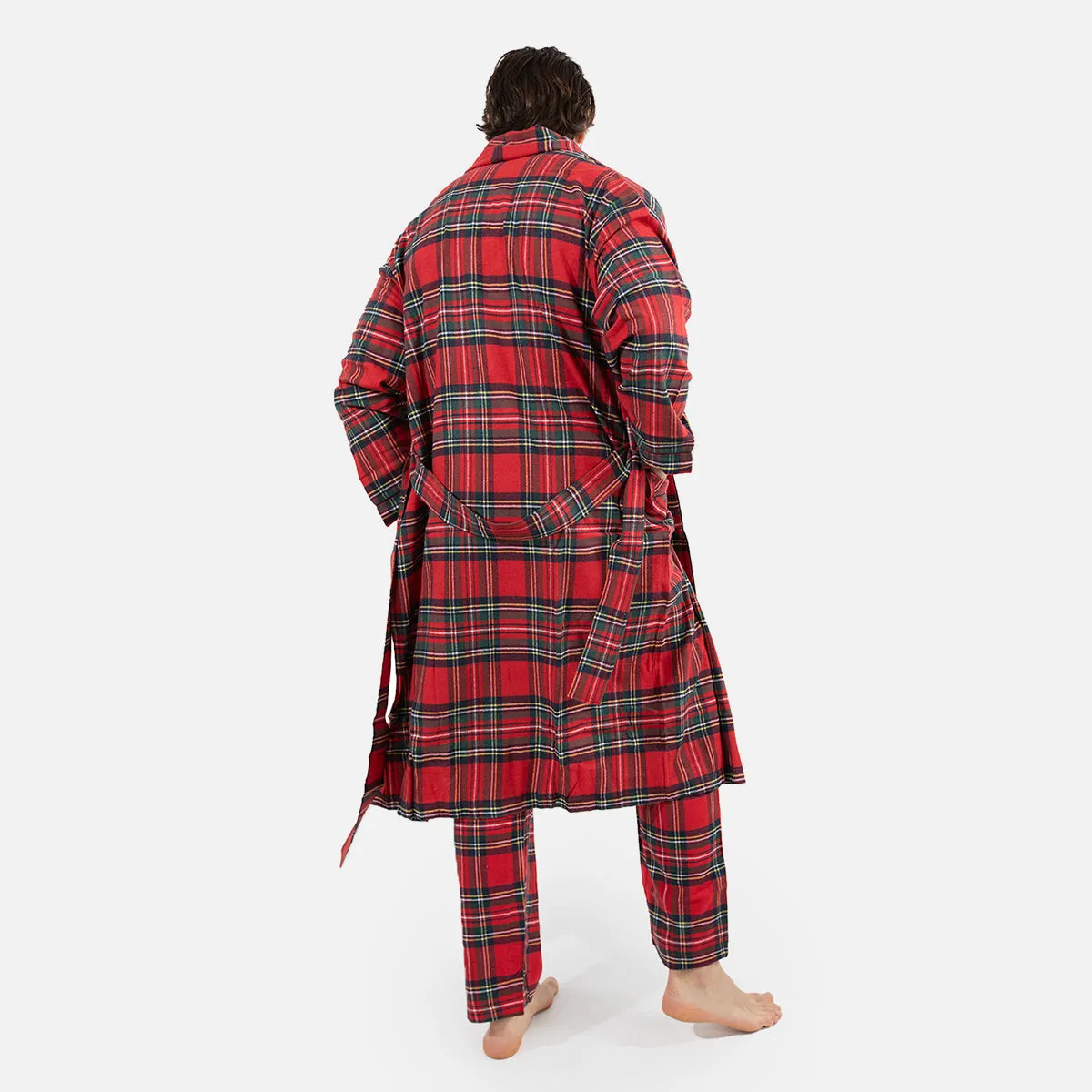 Flannel Shawl Robe