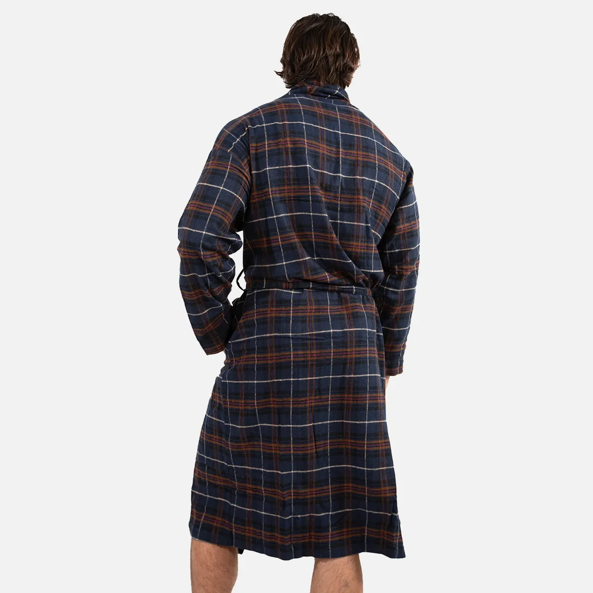 Flannel Shawl Robe