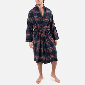 Flannel Shawl Robe