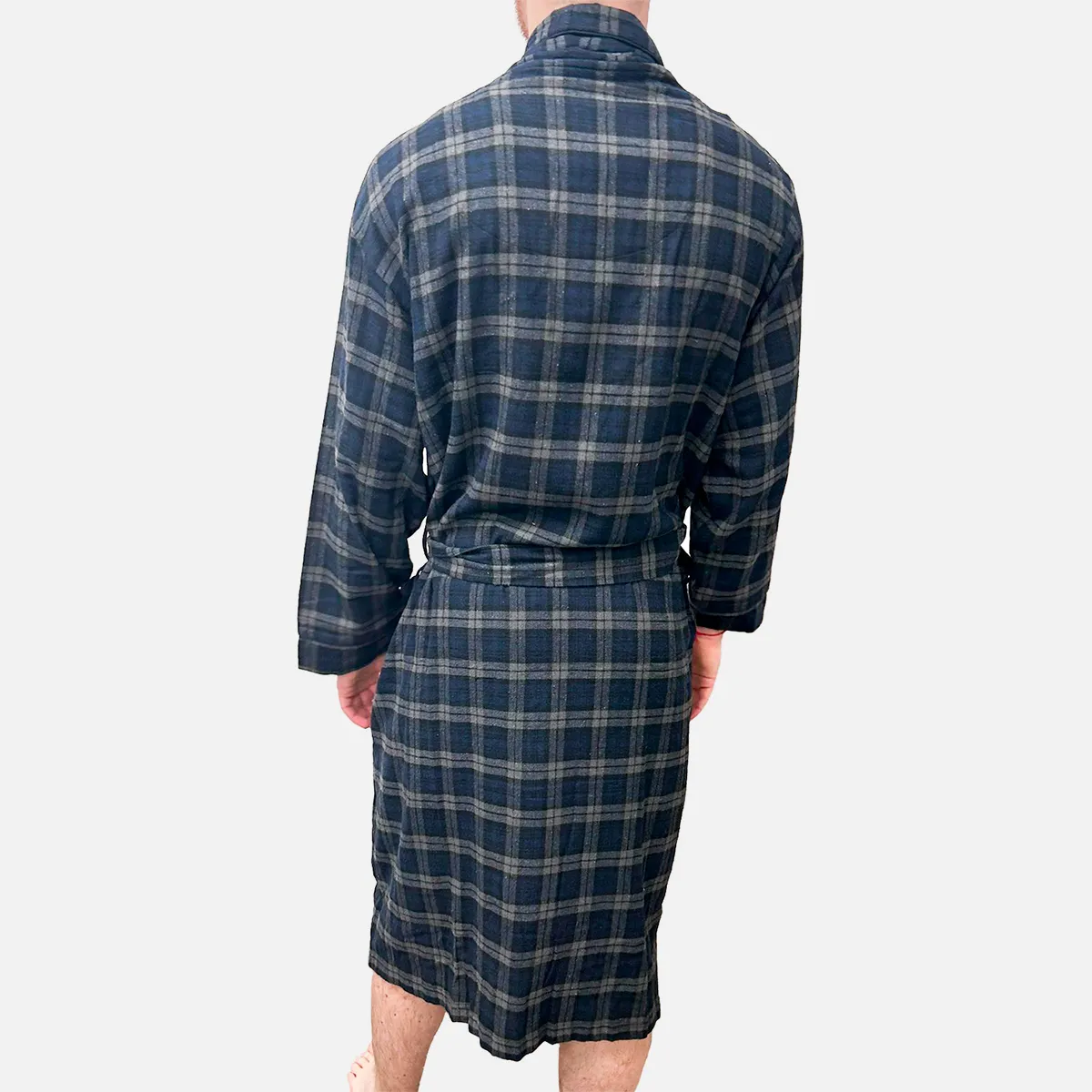 Flannel Shawl Robe