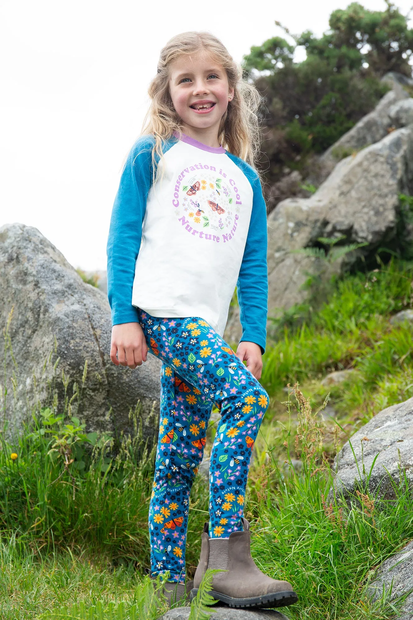 Frugi Leona Leggings Nurture Nature