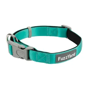 Fuzzyard Dog Collar Lagoon M 25-38cm