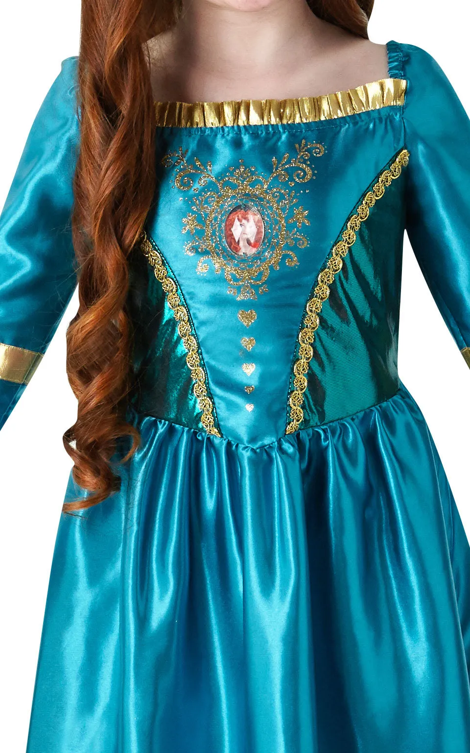 Gem Princess Merida Brave Costume Child's