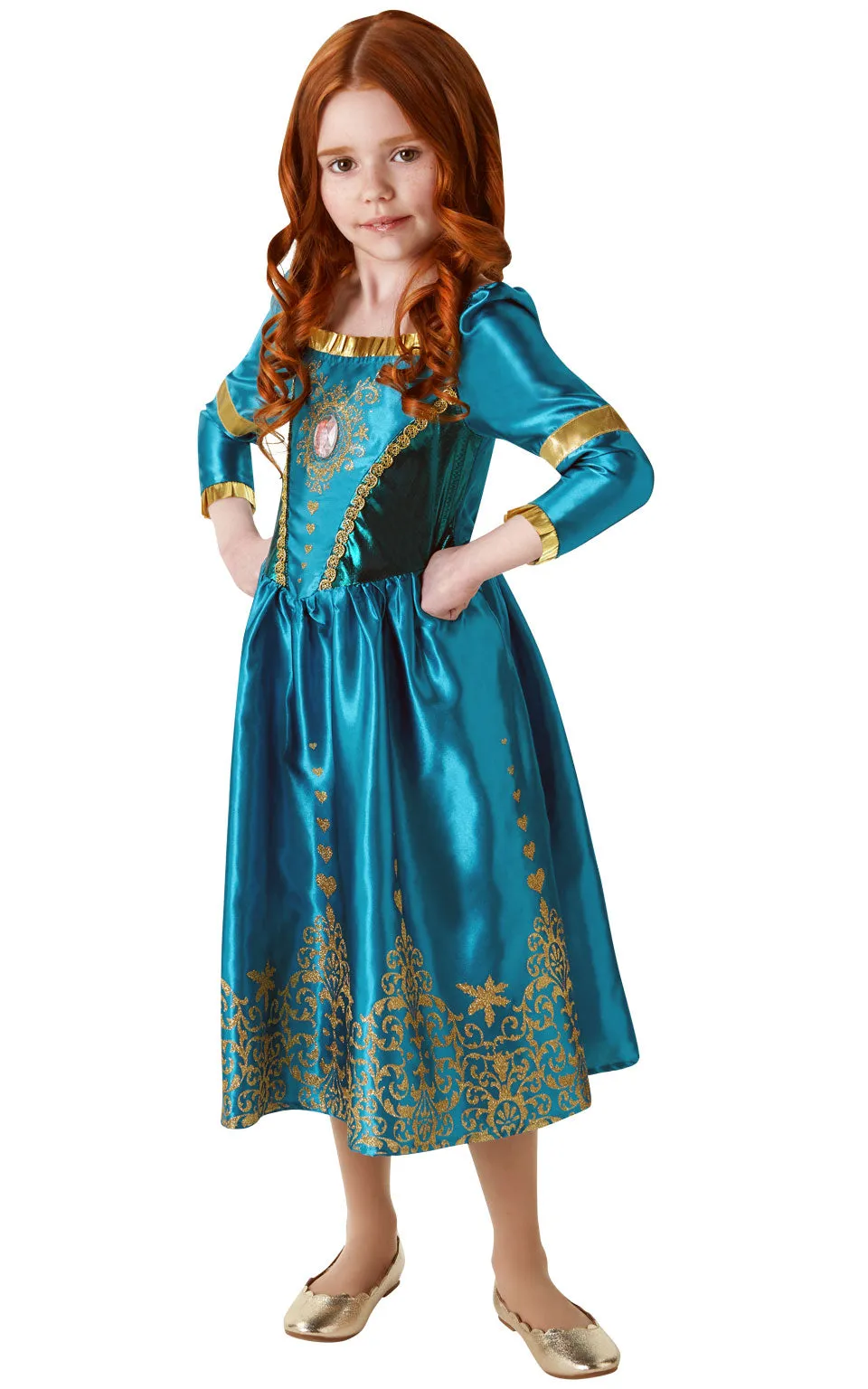 Gem Princess Merida Brave Costume Child's