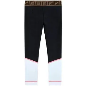 Girls Black Lycra Leggings