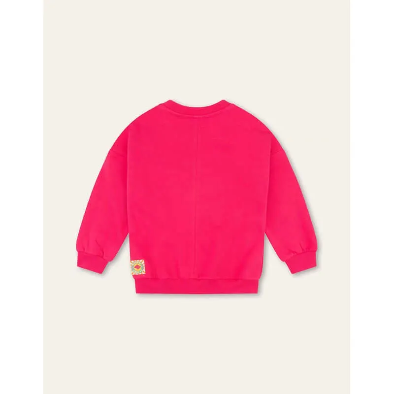 Girls Pink Harvey Sweater