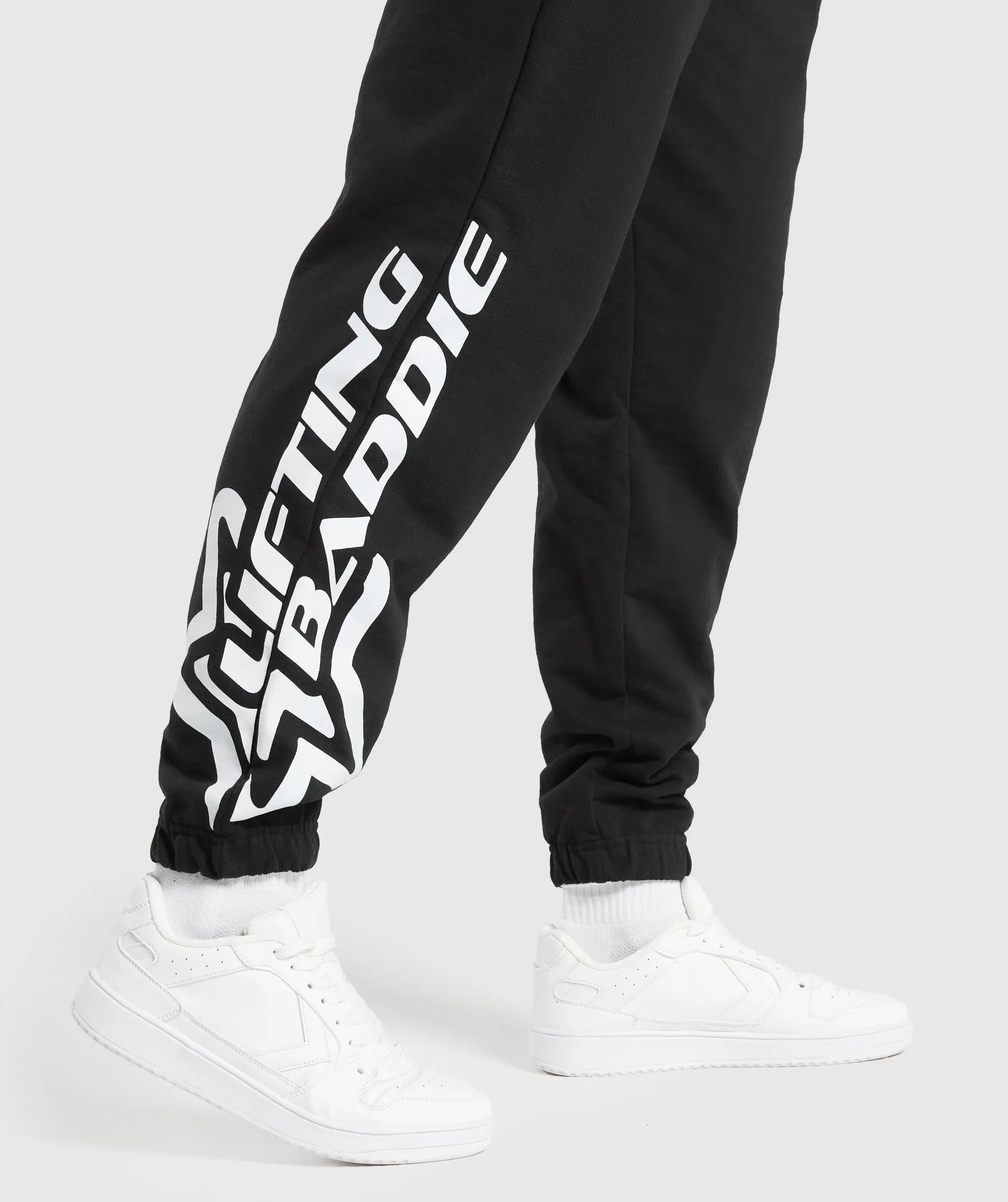 Gymshark Lifting Baddie Graphic Joggers - Black