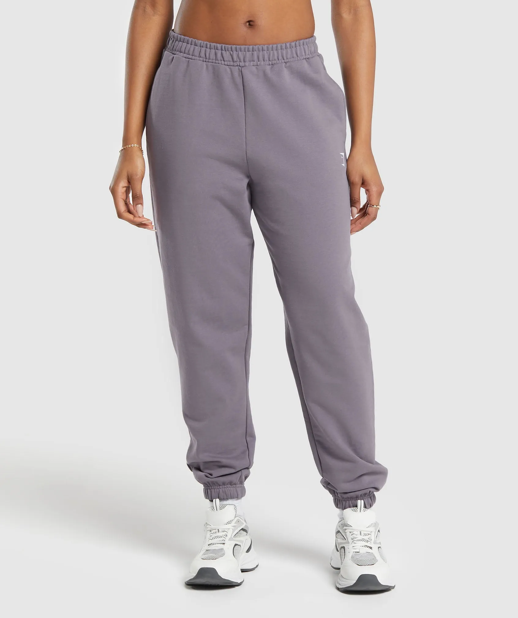 Gymshark Tattoo Joggers - Fog Purple