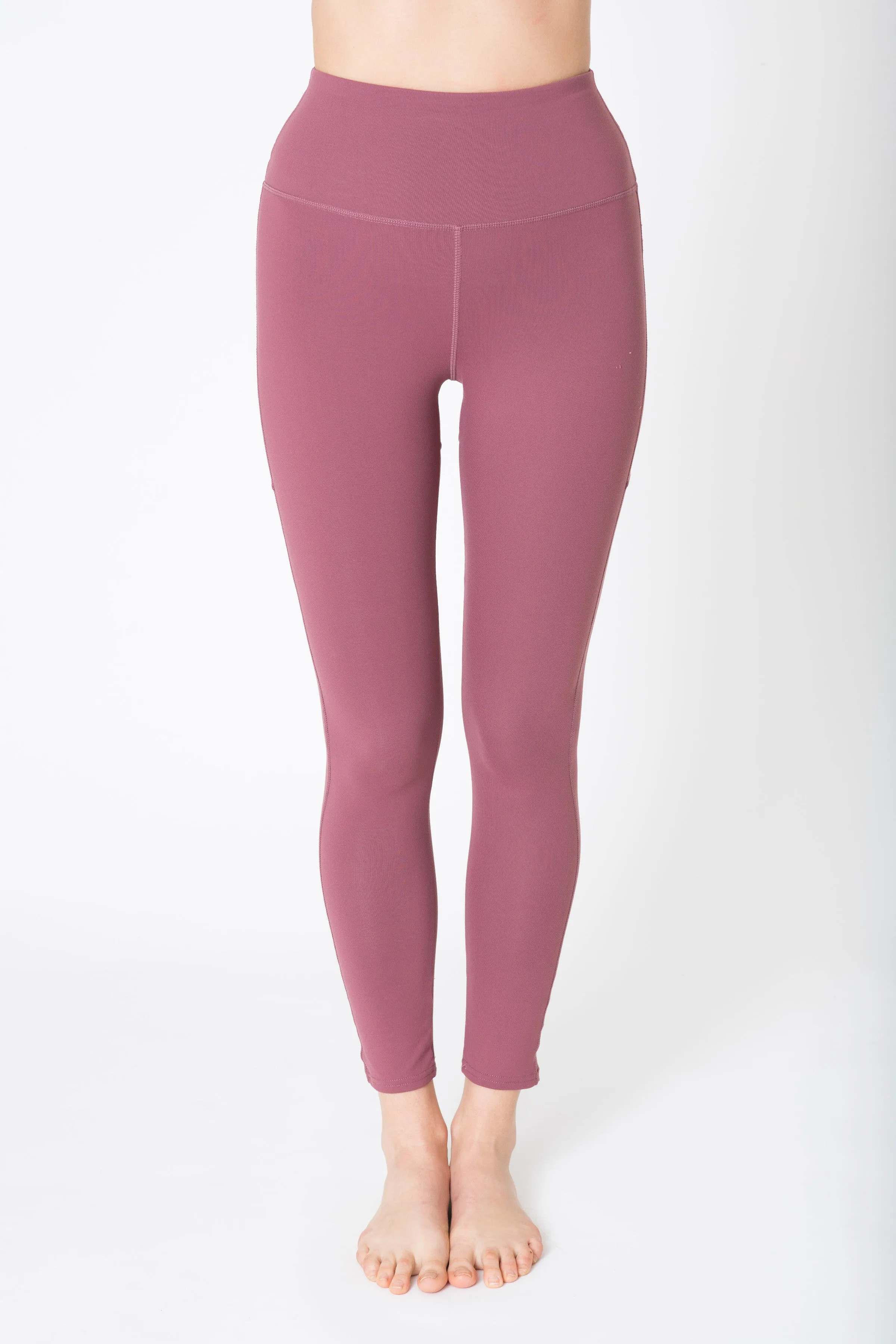 HEART CHAKRA LEGGING MAUVE