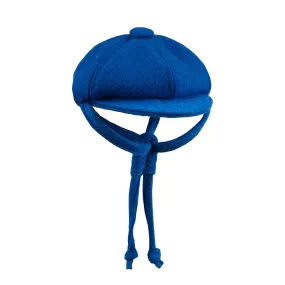 Herbert Cobalt Blue Harris Tweed Baker Boy Dog Hat