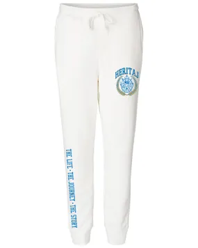 HERITAJ COLLEGIATE EDITION-(Pigment-Dyed)-JOGGERS-IVORY