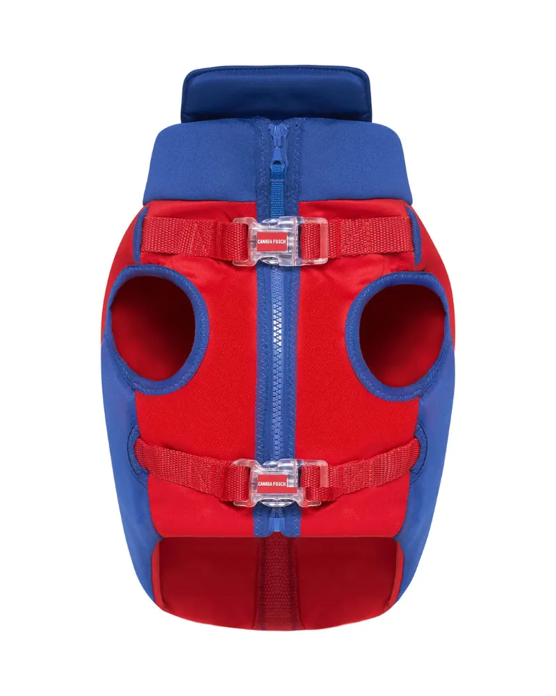 High Tide Dog Life Jacket in Blue & Red (FINAL SALE)