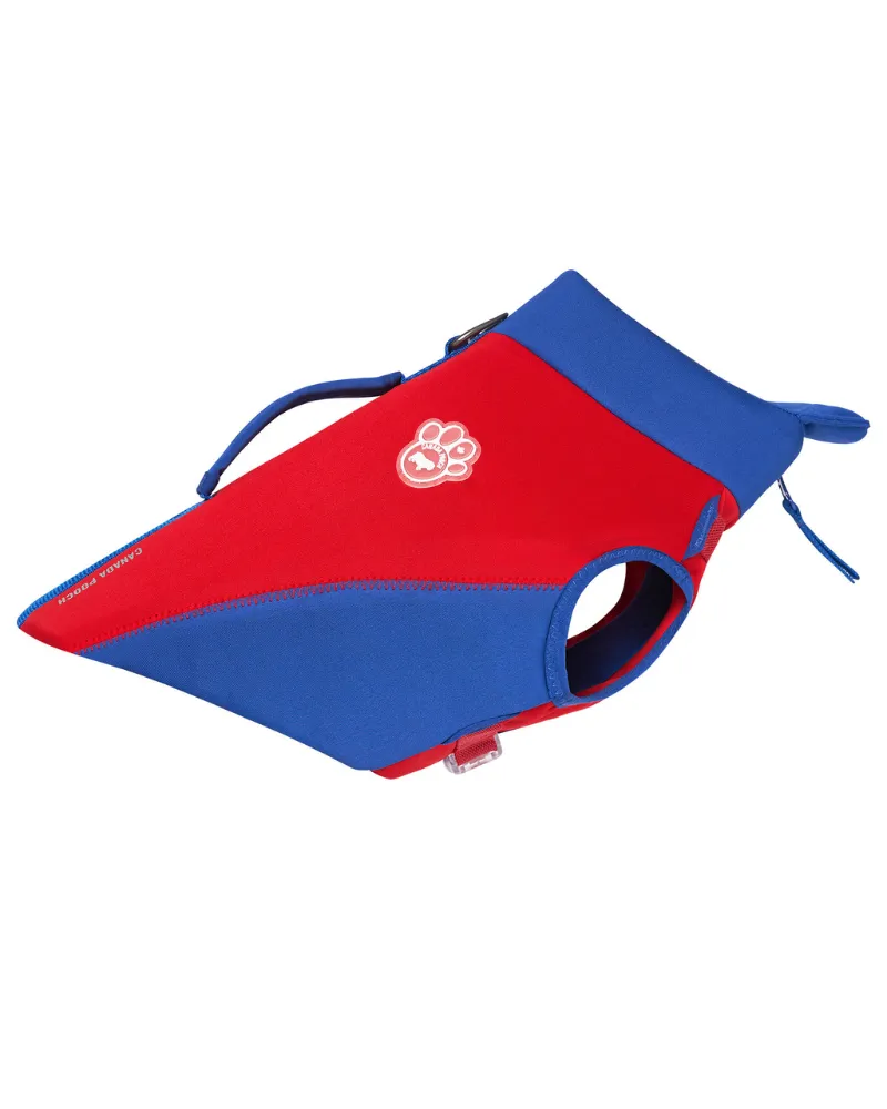 High Tide Dog Life Jacket in Blue & Red (FINAL SALE)