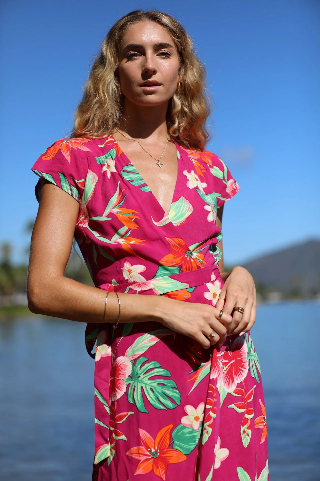 Hilo Wrap Dress