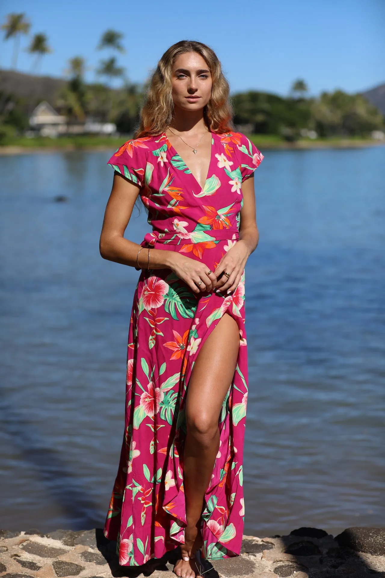 Hilo Wrap Dress