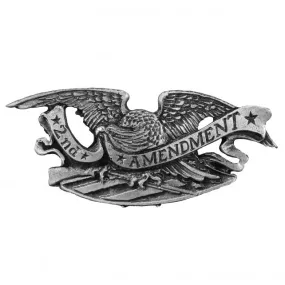 Hot Leathers PNA1290 2nd Amendment Eagle Pin