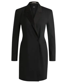 Hugo Dackea Tuxedo Dress