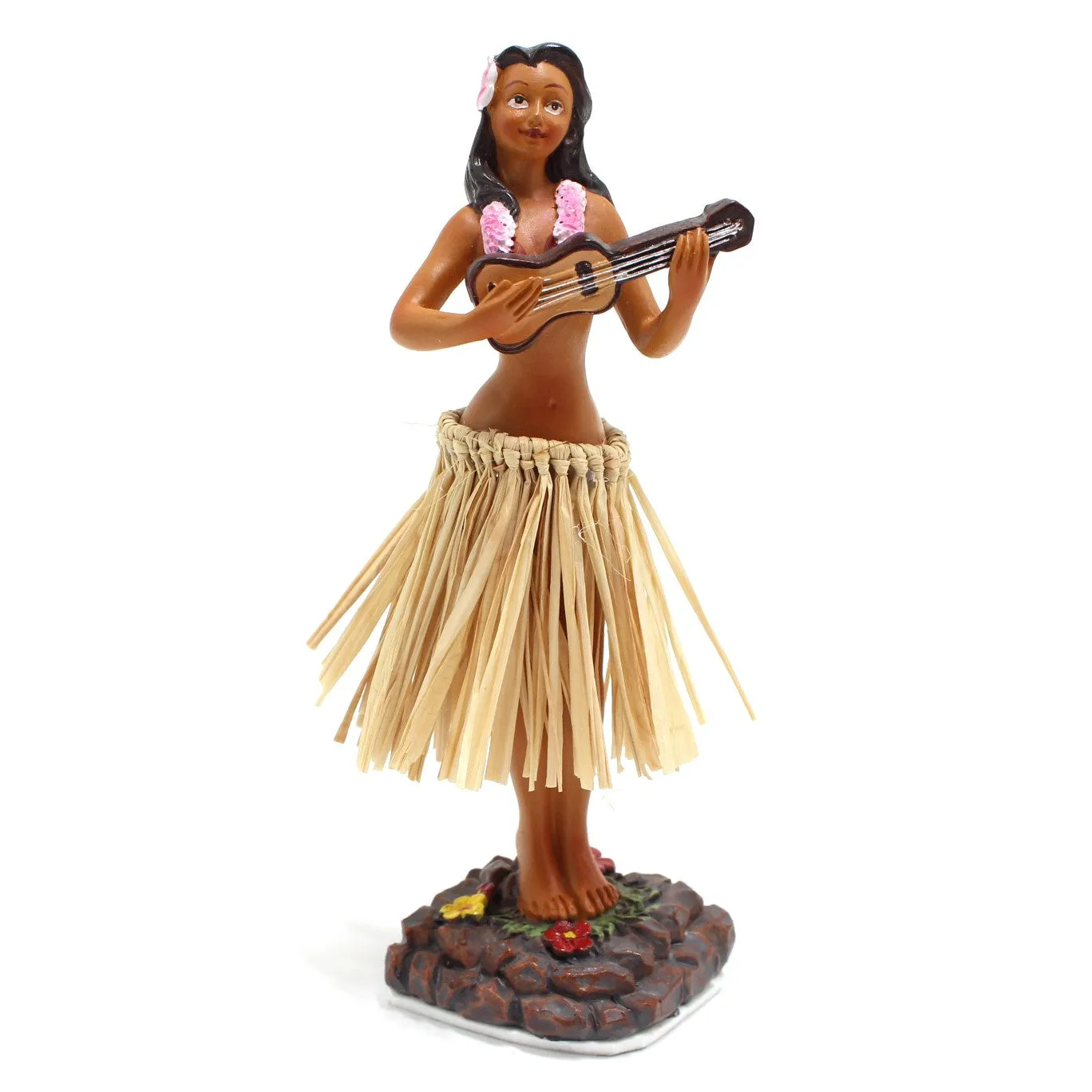 Hula Girl Dashboard Doll - Hawaii Dancing Girl