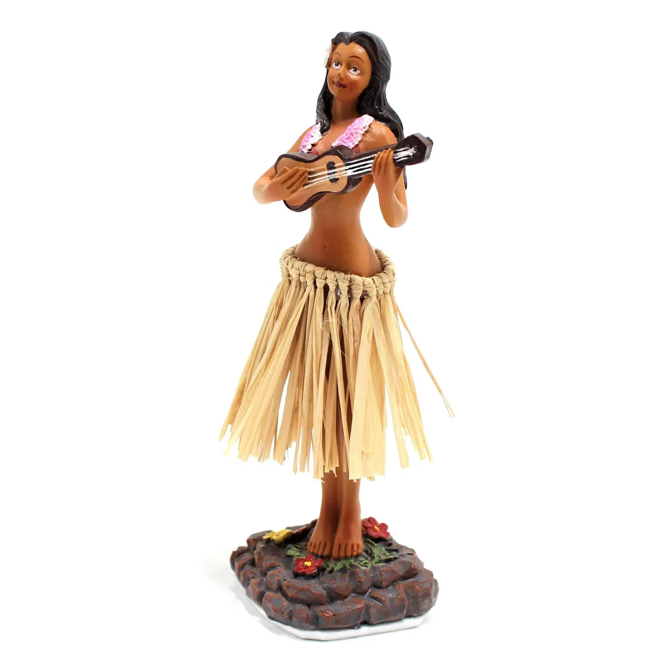 Hula Girl Dashboard Doll - Hawaii Dancing Girl