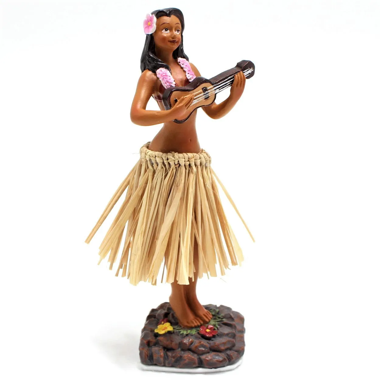 Hula Girl Dashboard Doll - Hawaii Dancing Girl