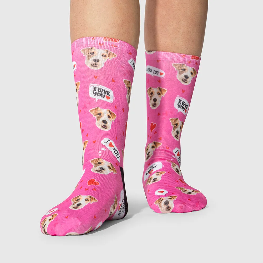 I Woof You Socks