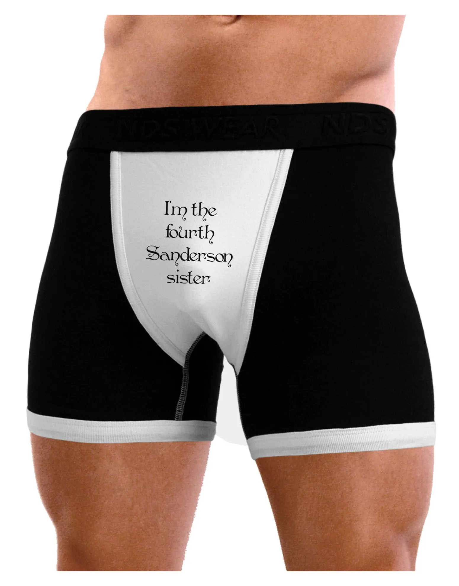 I'm The Fourth Sanderson Sister Halloween Mens Boxer Brief Underwear