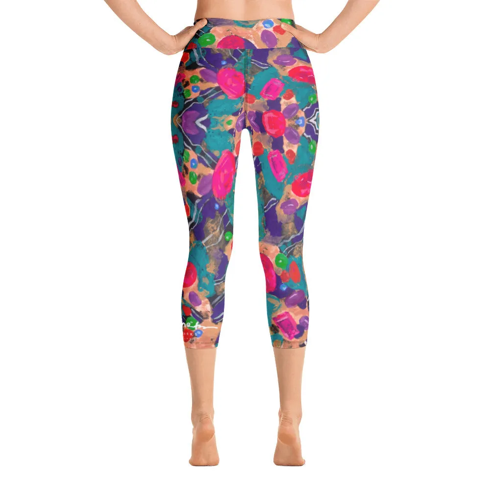 Jelly Bean Yoga Capri Leggings