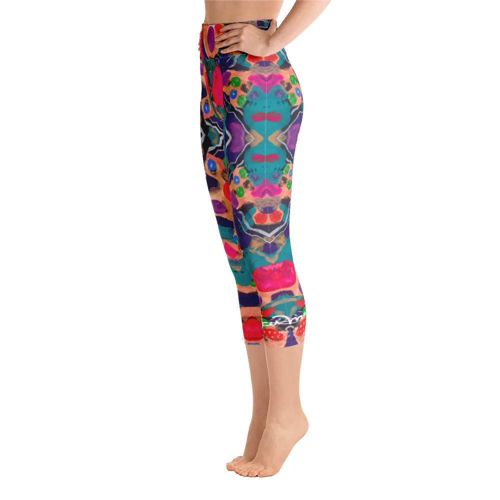 Jelly Bean Yoga Capri Leggings