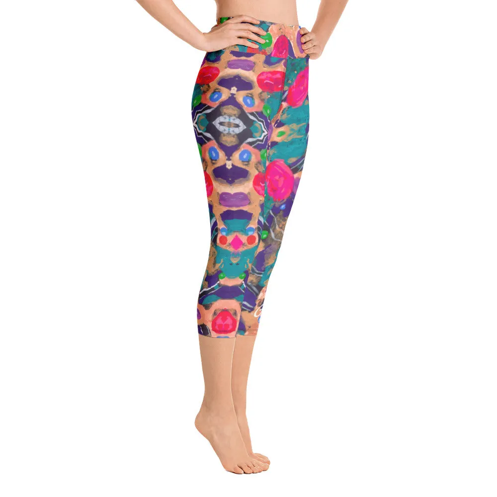 Jelly Bean Yoga Capri Leggings