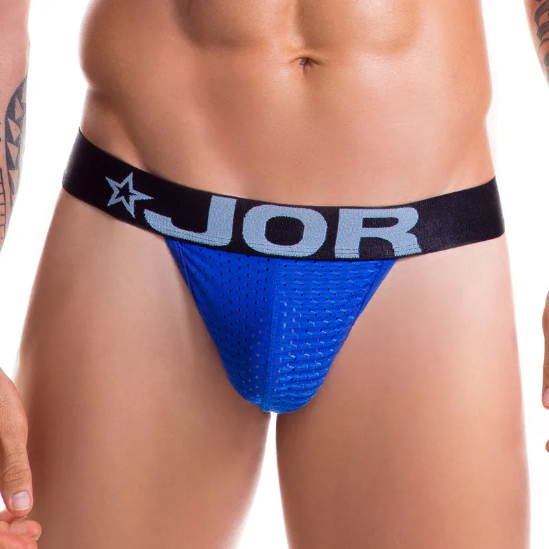 Jor CRONOS Jock Strap Underwear Royal 0306 Size L