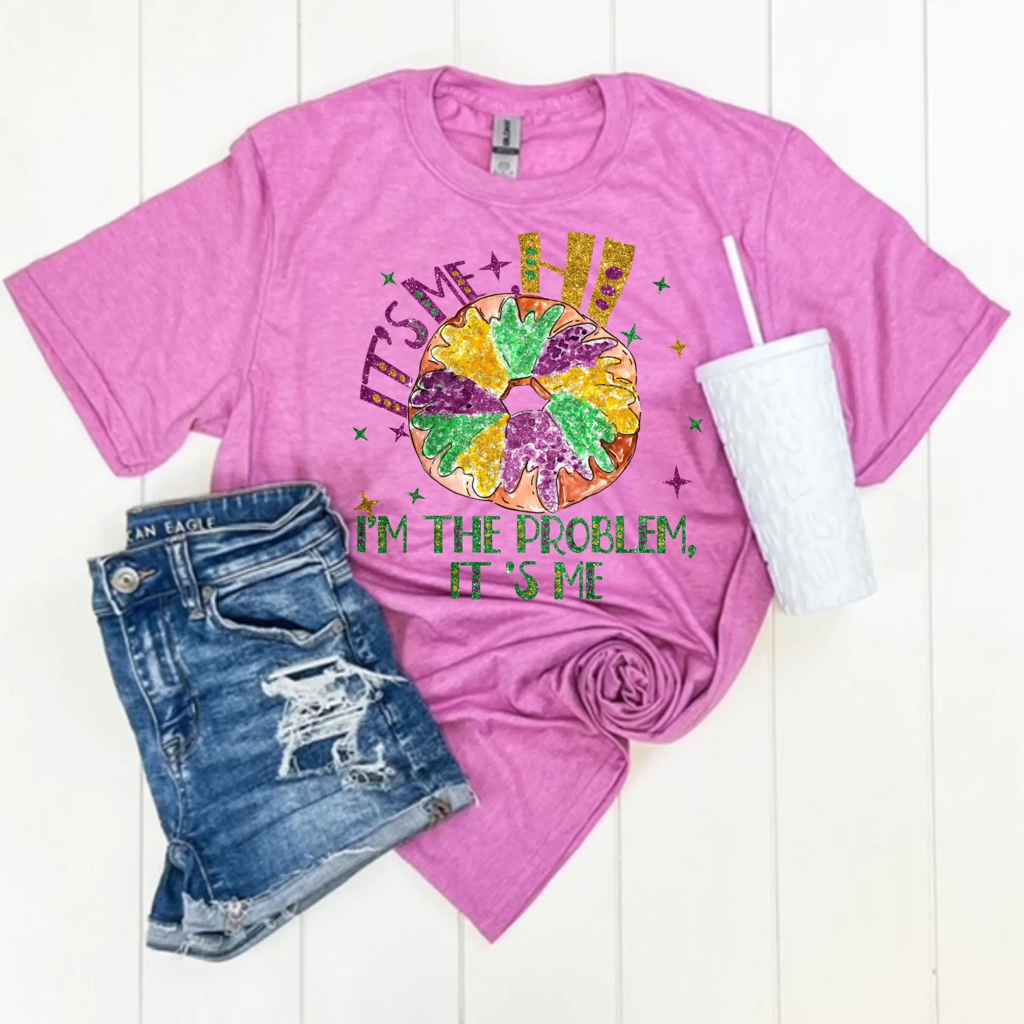 King Cake Problem Shirt-2 COLORS