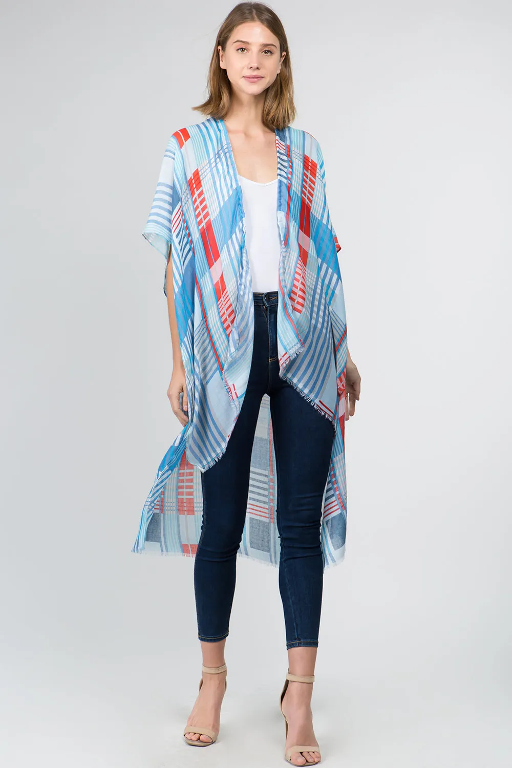 KP-9161 multi line kimono