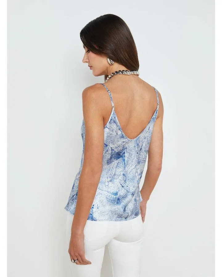 L'Agence Lexi Denim Pring Camisole