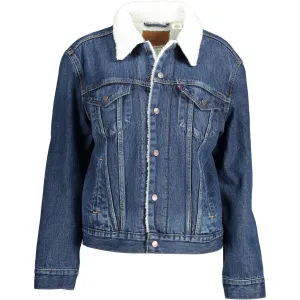 Levi's Blue Cotton Women Jacket