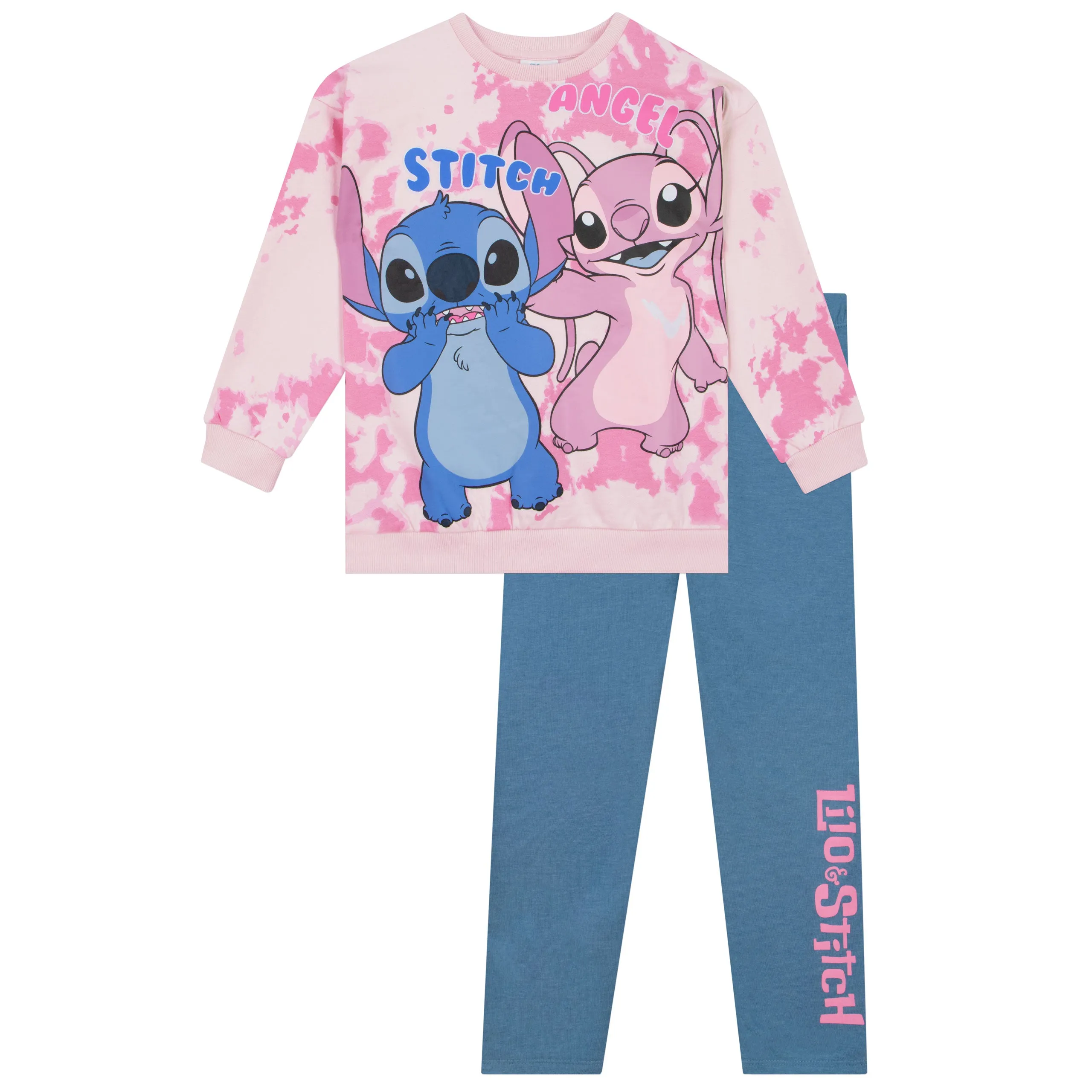 Lilo And Stitch Sweatshirt And Leggings Set