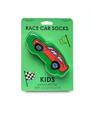 Living Royal Race Car 3D Kids Crew Socks