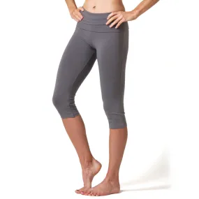 Love Capri Leggings - Charcoal Gray