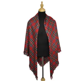 MacFarlane Ancient Light Weight Tartan Shawl - Clearance