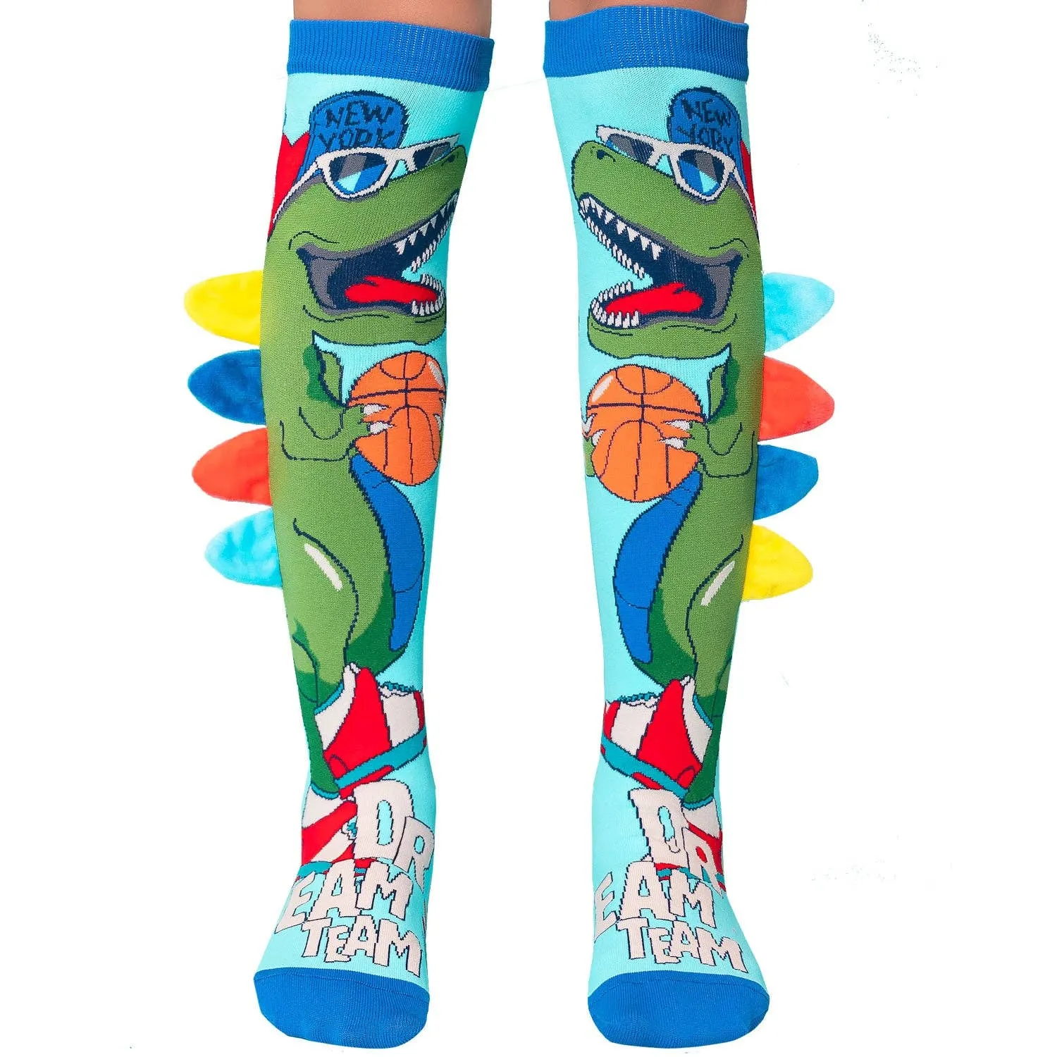 MAD 3D Dinosaur Basketball Socks