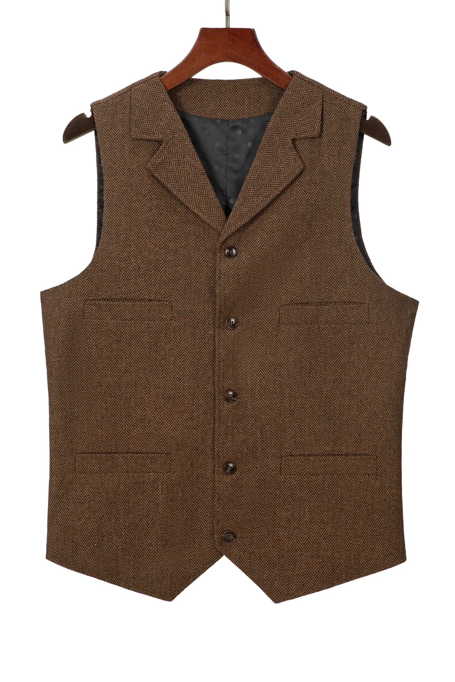 Men's Notch Lapel Waistcoat