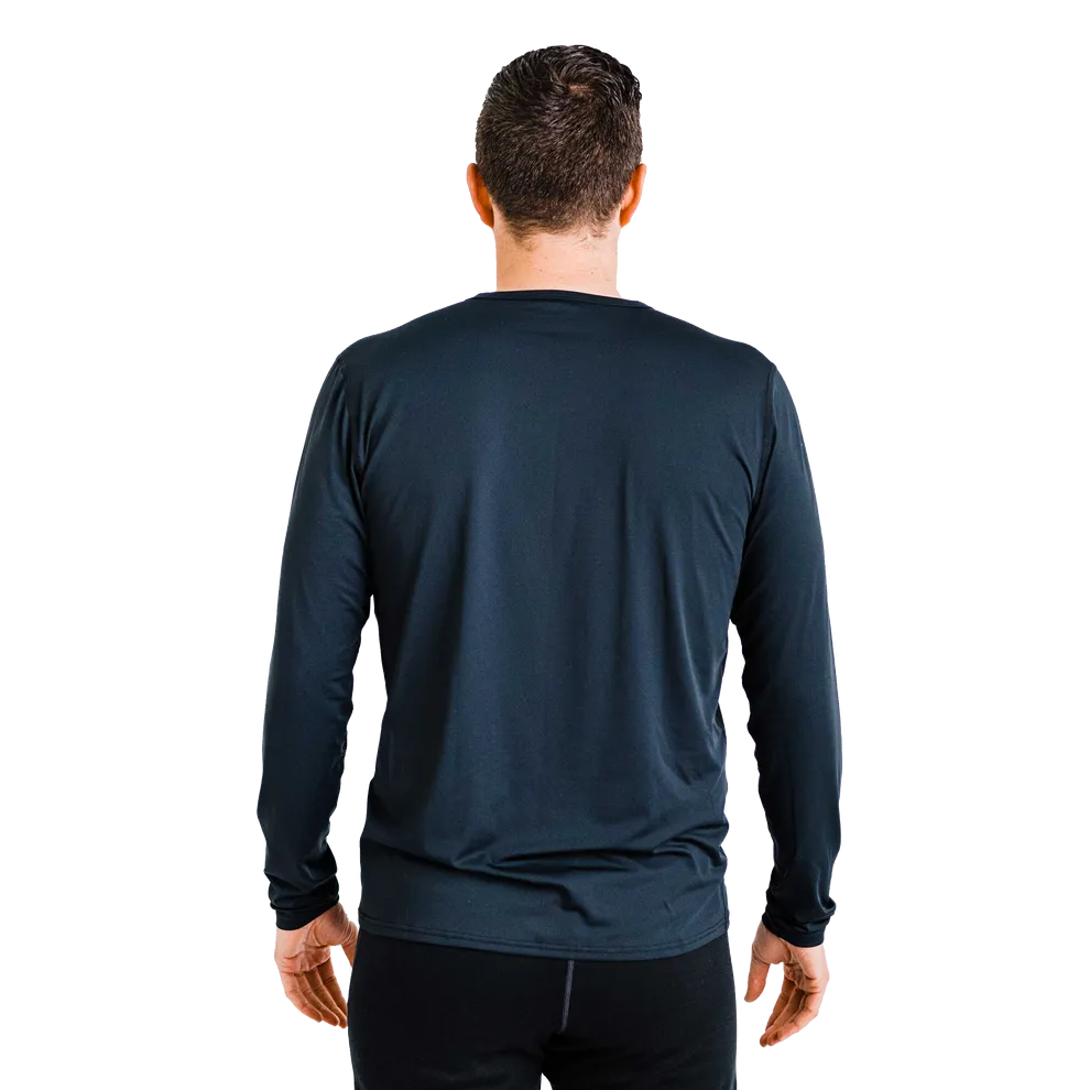 Men's Single Layer Crewneck - Black