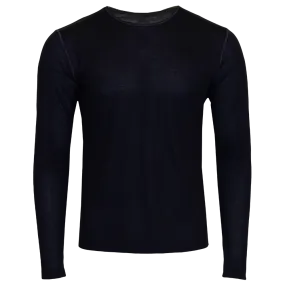 Men's Single Layer Crewneck - Black