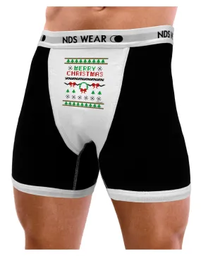 Merry Christmas Ugly Christmas Sweater Mens Boxer Brief Underwear